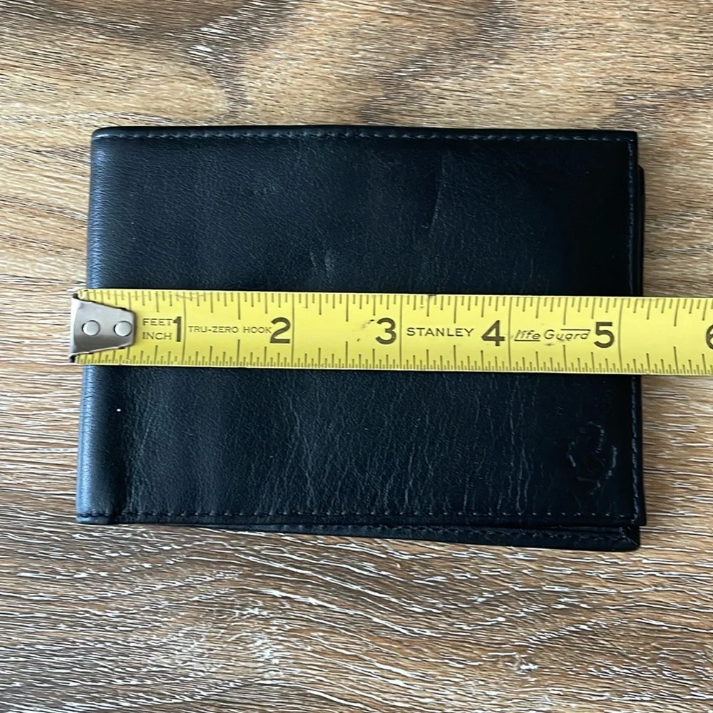 Vintage Schedoni Made In Italy Bi-fold Leather Wallet